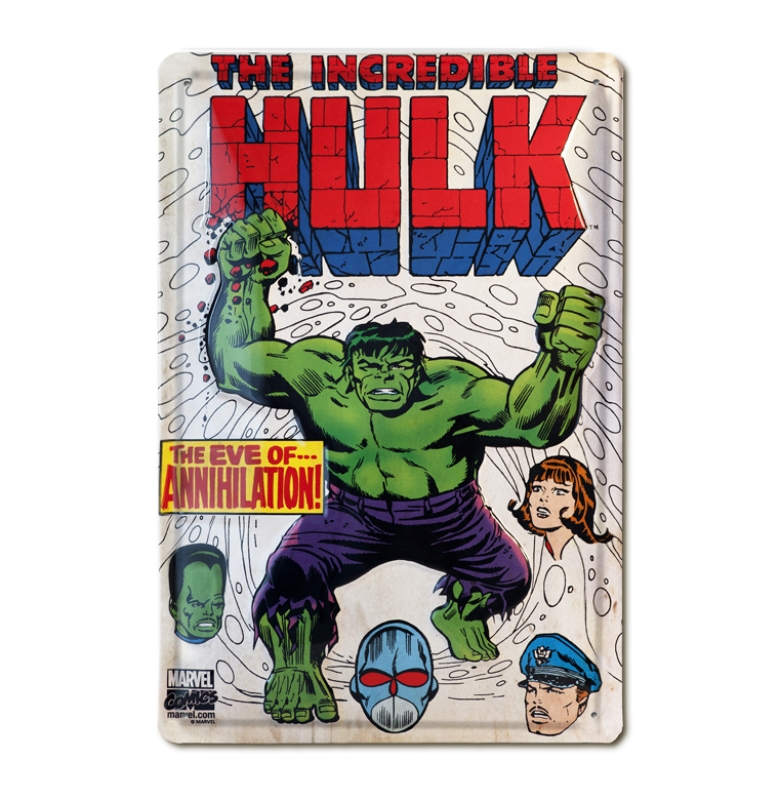 Incredible Hulk - Tin Plate